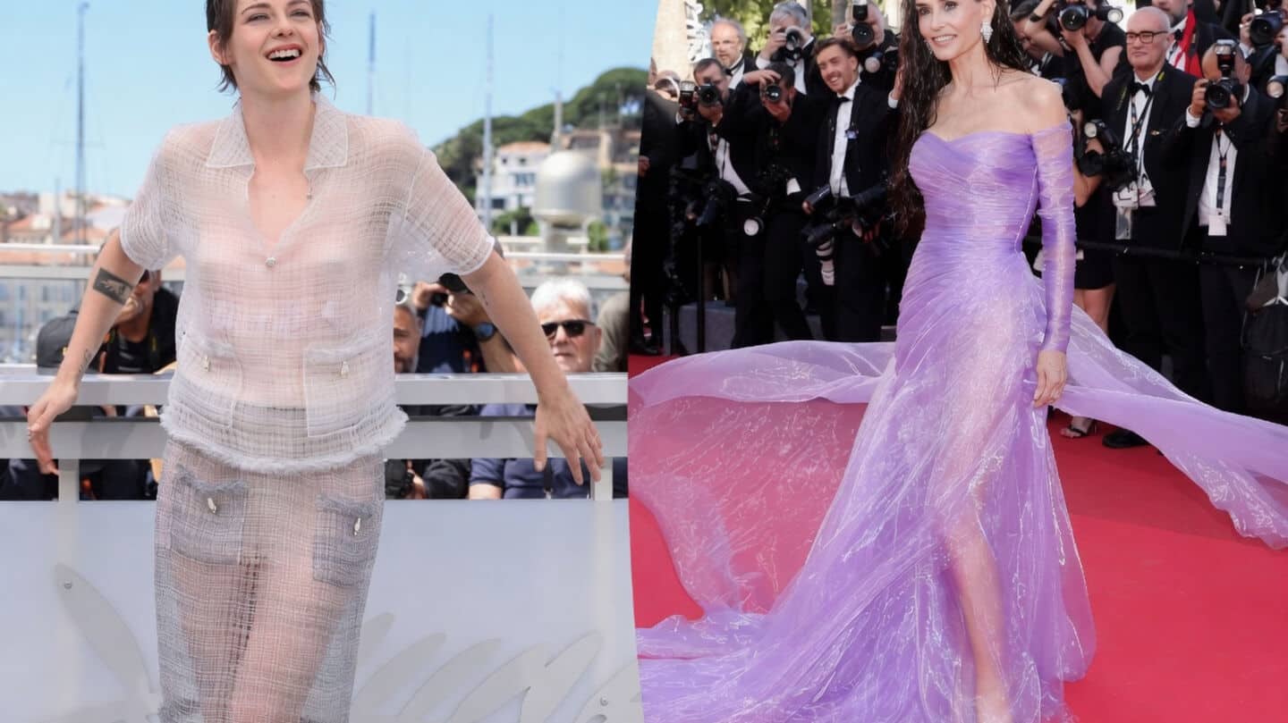 Celebrities defy Cannes 2026 dress code banning nudity, big trains
