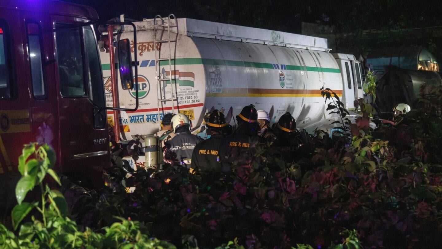 Benzene tanker leaked near Chembur monorail, tankers moved to BPCL