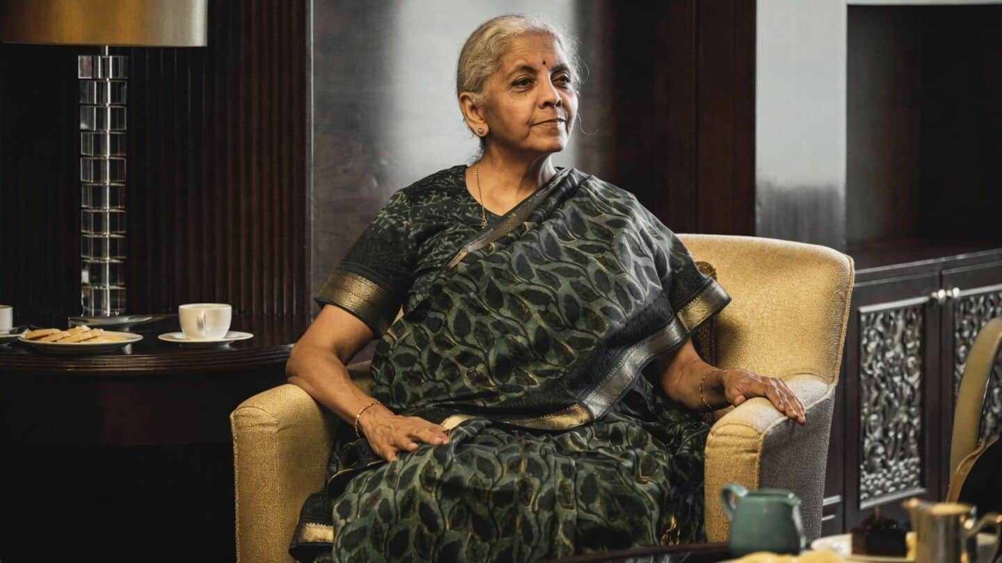 Nirmala Sitharaman blames US, AI-driven markets for nearly 12% fall