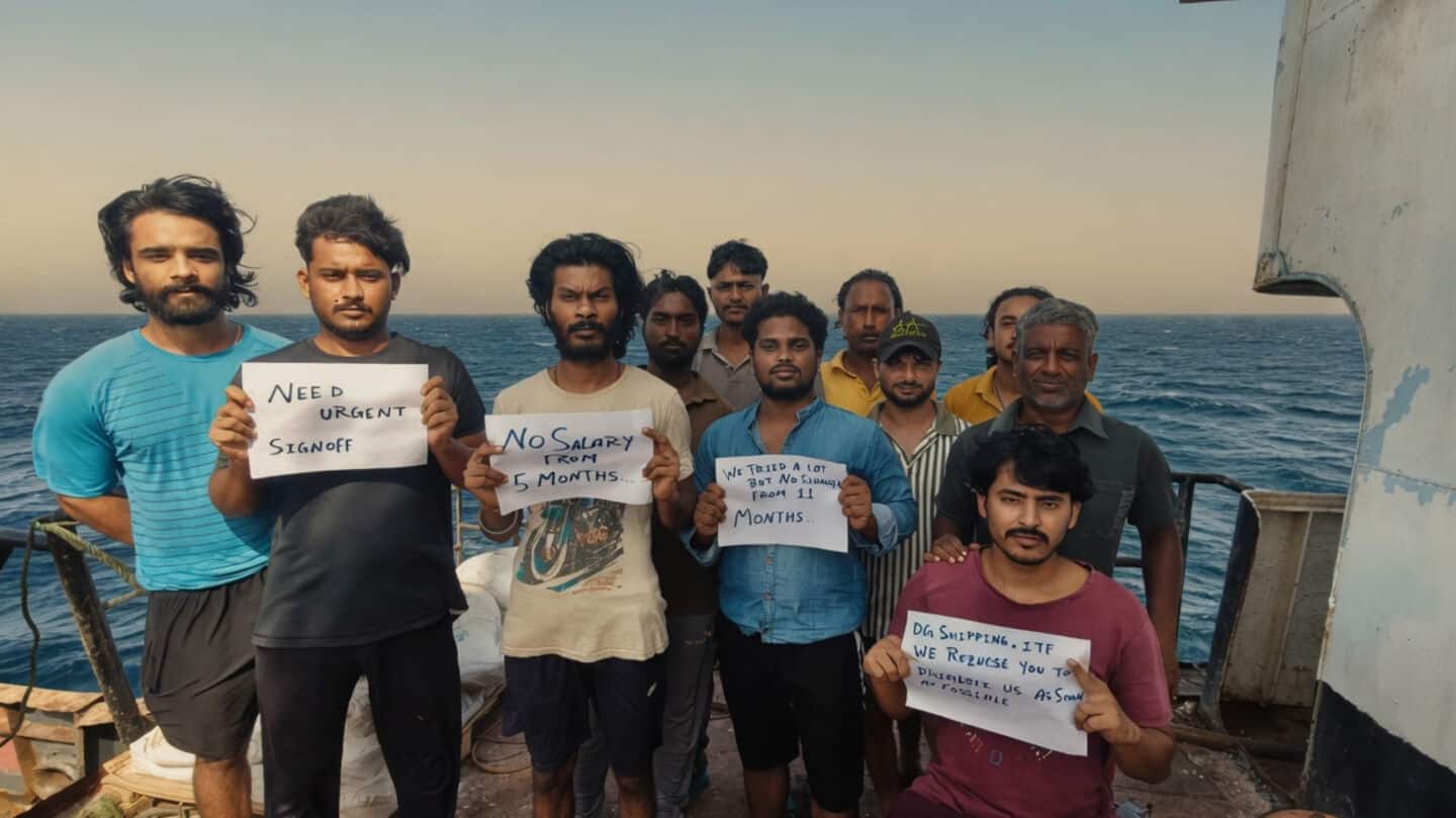 Indian seafarers stuck in Abu Dhabi's Mina Zayed return home