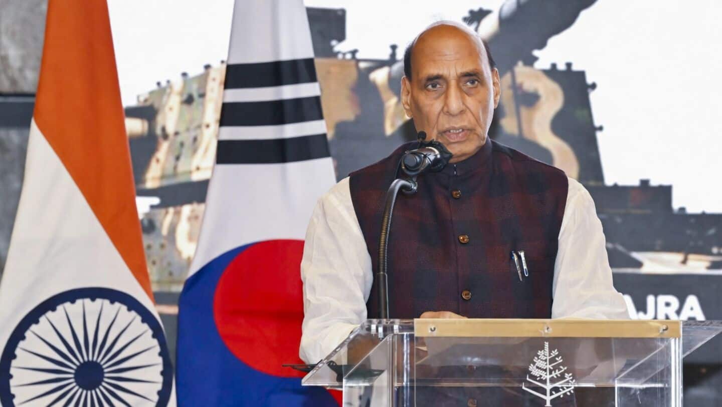 Rajnath Singh and South Korea deepen maritime and tech cooperation