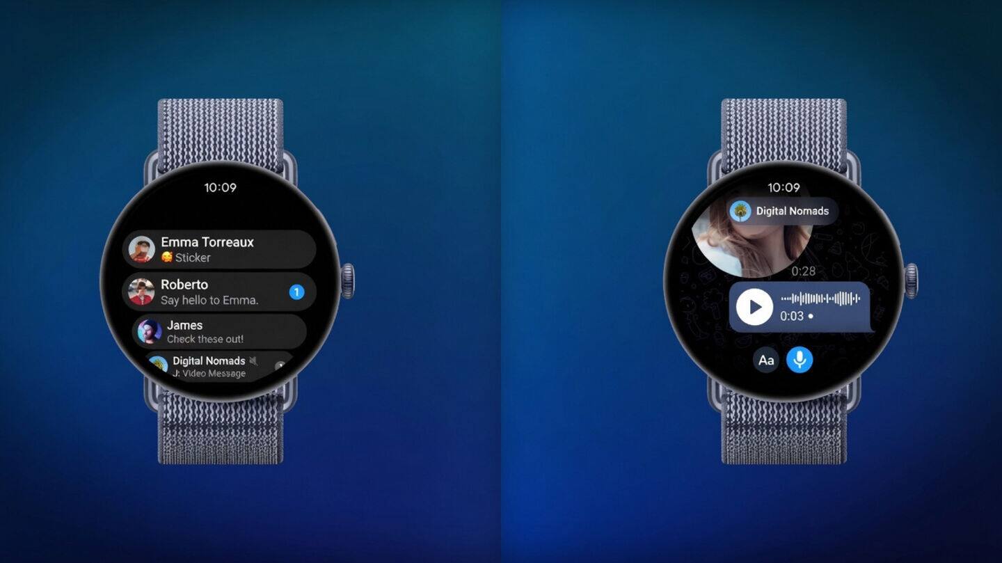 Telegram returns to Wear OS for Pixel and Galaxy watches