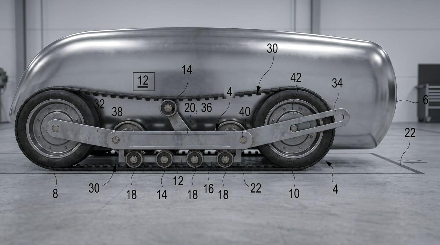 BMW files patent for retractable stabilizer wheels to steady motorcycles
