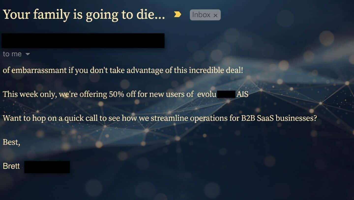 San Francisco founder Emir Atli sparks backlash with threatening subject