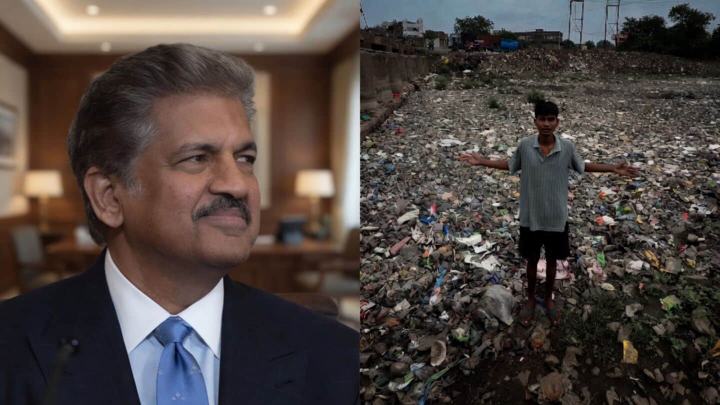Anand Mahindra praises Surendra Singh Choudhary's Ajnar River community cleanup