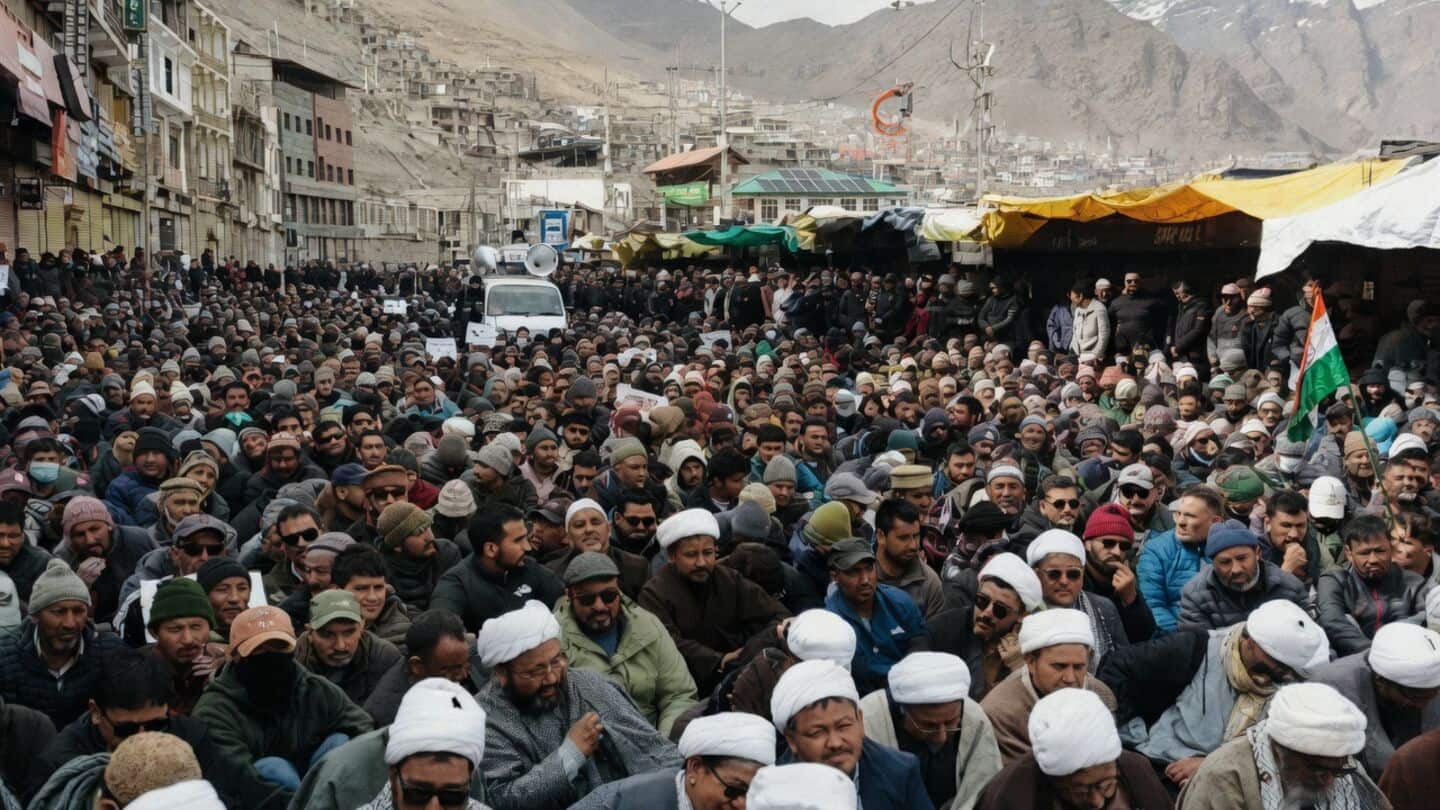 Thousands join Leh and Kargil shutdown over May 22 promises
