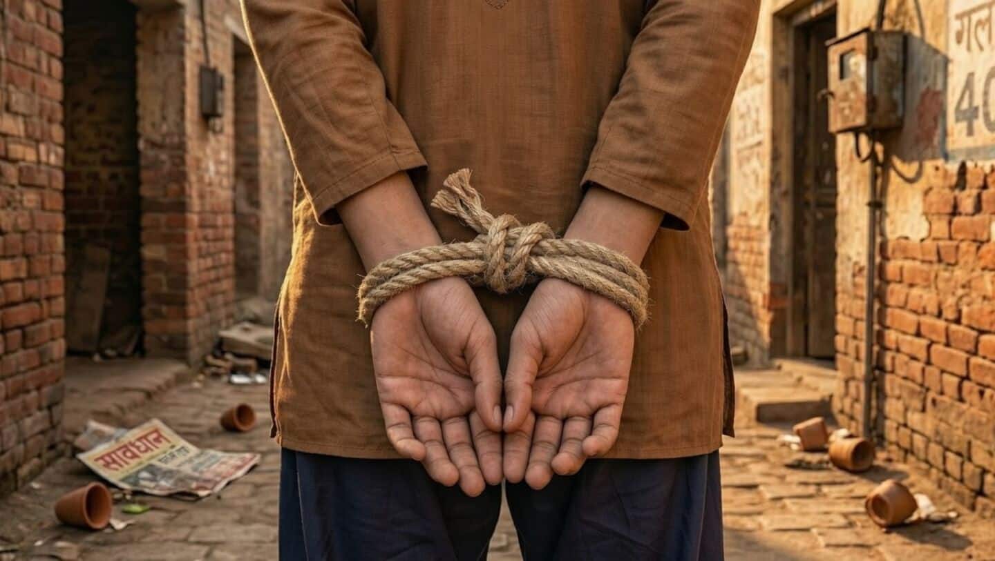 Man paraded naked for marrying against family's wishes