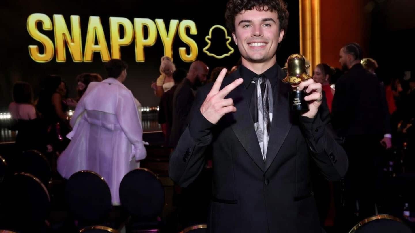 Snap debuts Snappys awards, Dobrik wins Creator of the Year