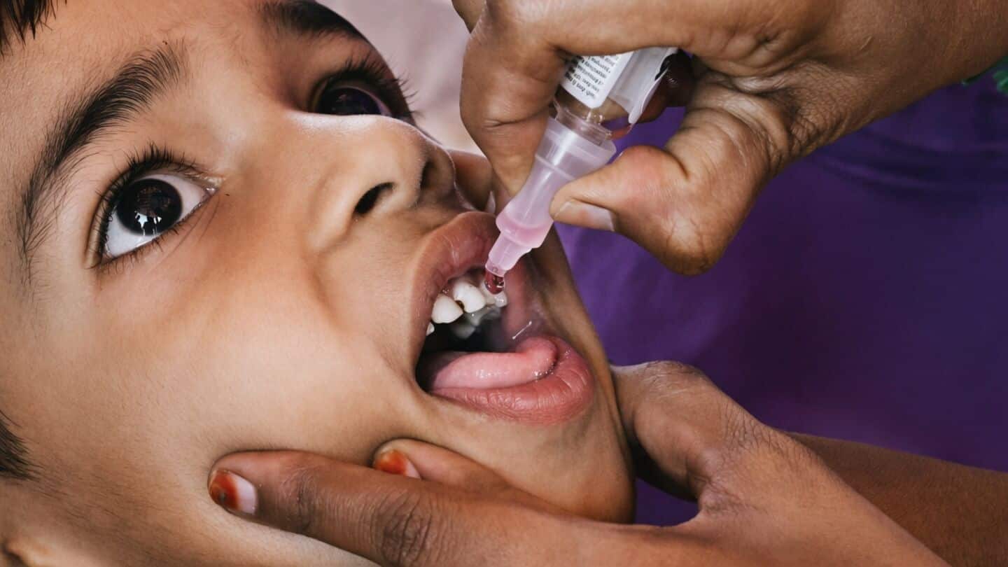 Tamil Nadu launches polio vaccination campaign for 53L under-5 children