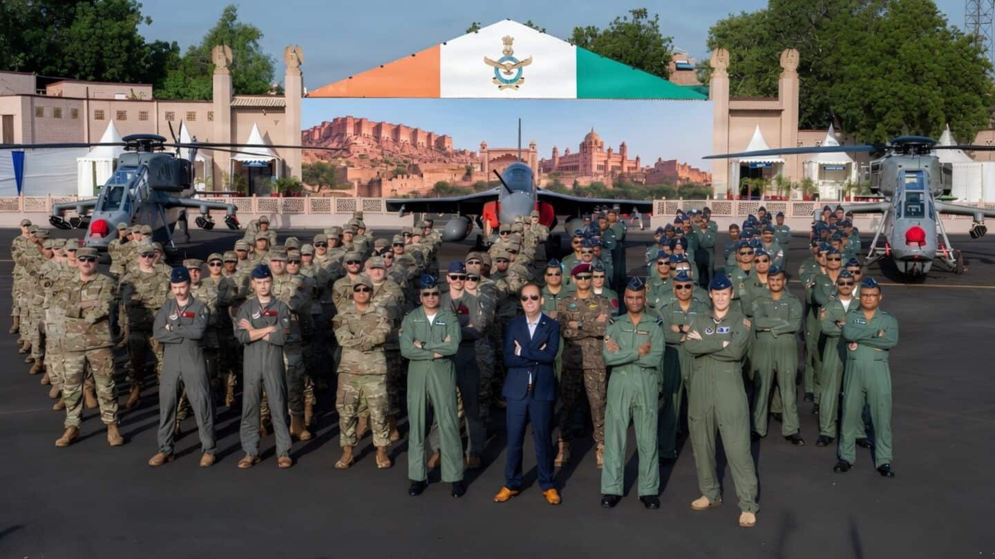 India launches Tarang Shakti 2026 in Jodhpur with 40-plus countries