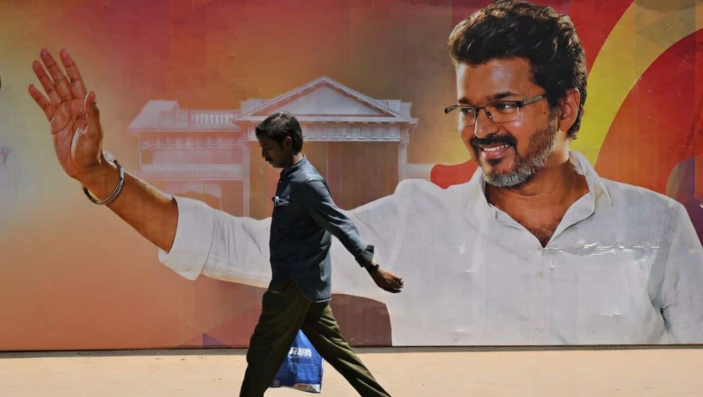 Sun TV shares fall 1.19% after actor Vijay sworn in
