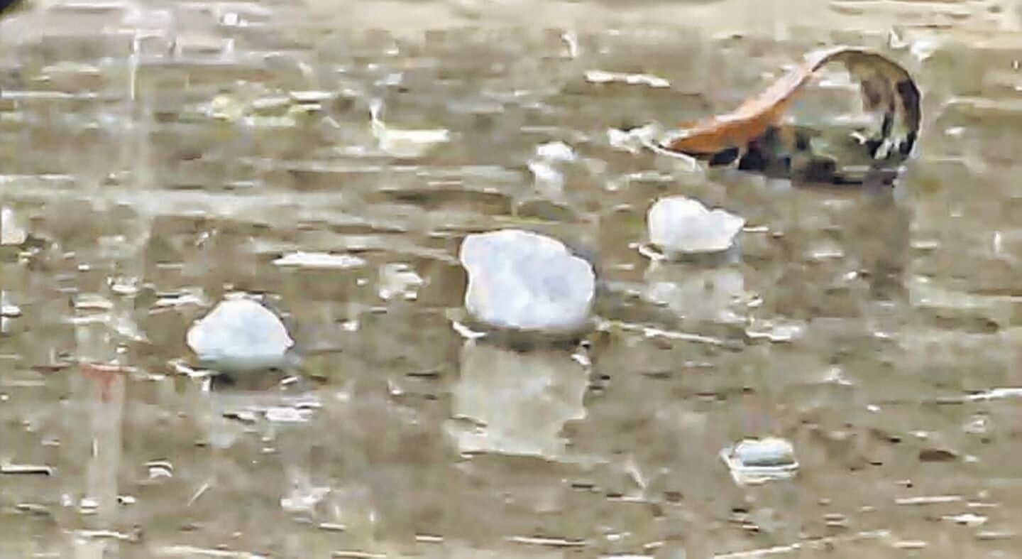 Pune hit by hailstorm and heavy rain amid 41°C heat