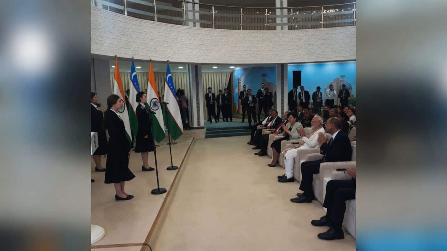 Narendra Modi's poetry highlighted at Shavkat Mirziyoyev dinner in Uzbekistan