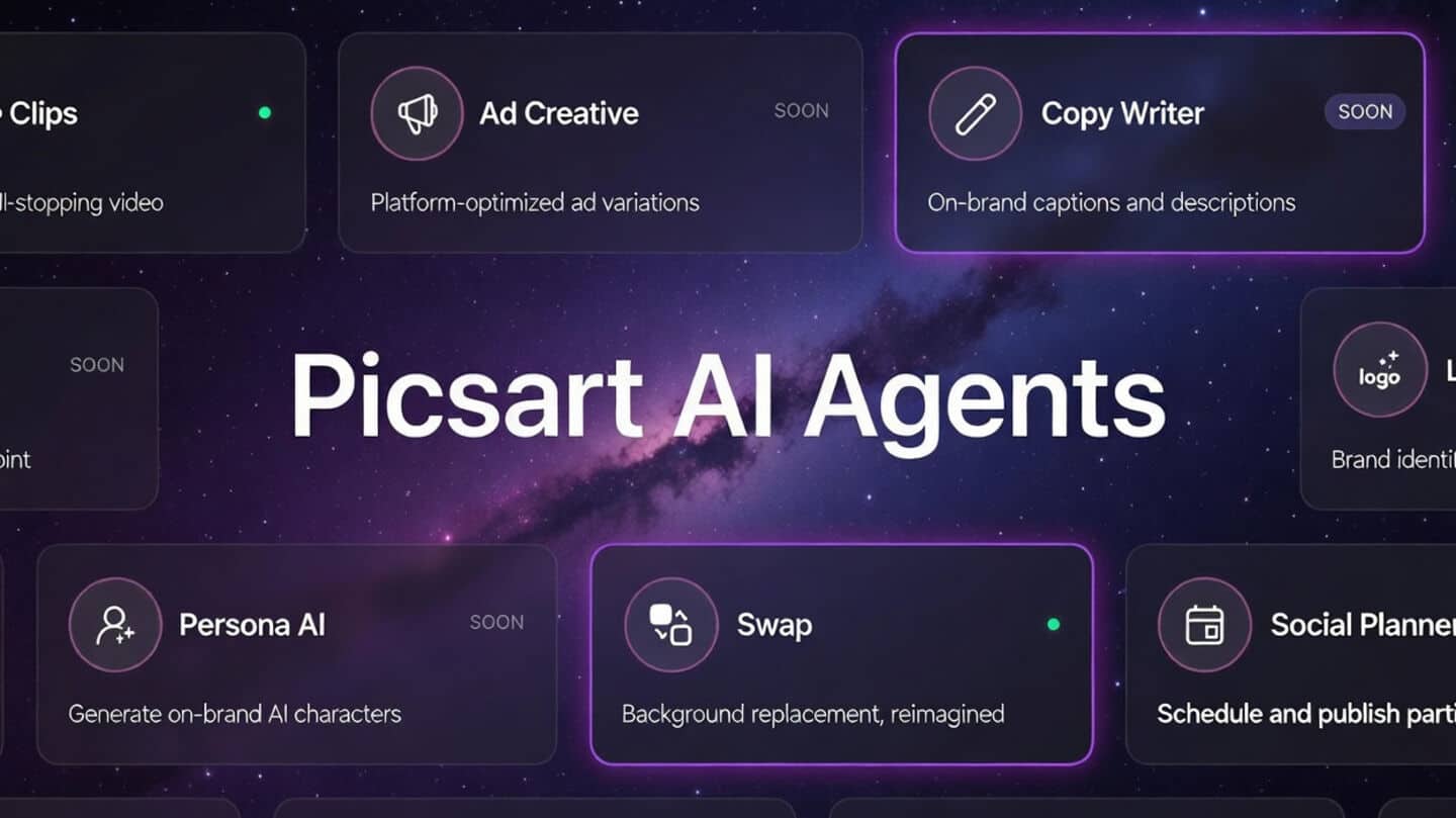 Picsart's new AI playground combines image, video, audio generation