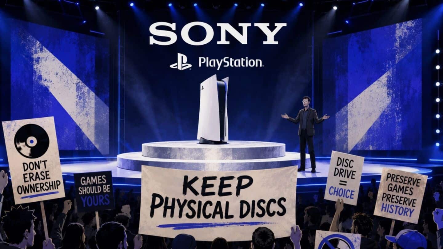 Sony will stop PlayStation physical disks by January 2028