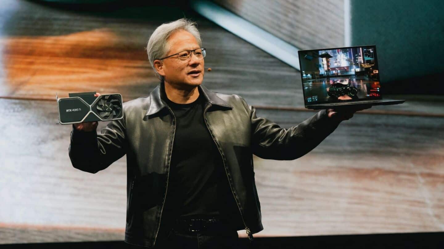 NVIDIA's Jensen Huang defends distillation amid US China theft claims