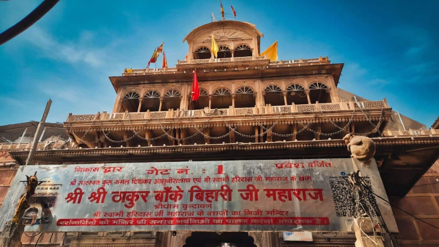 Supreme Court orders Banke Bihari donations at Vrindavan for deity