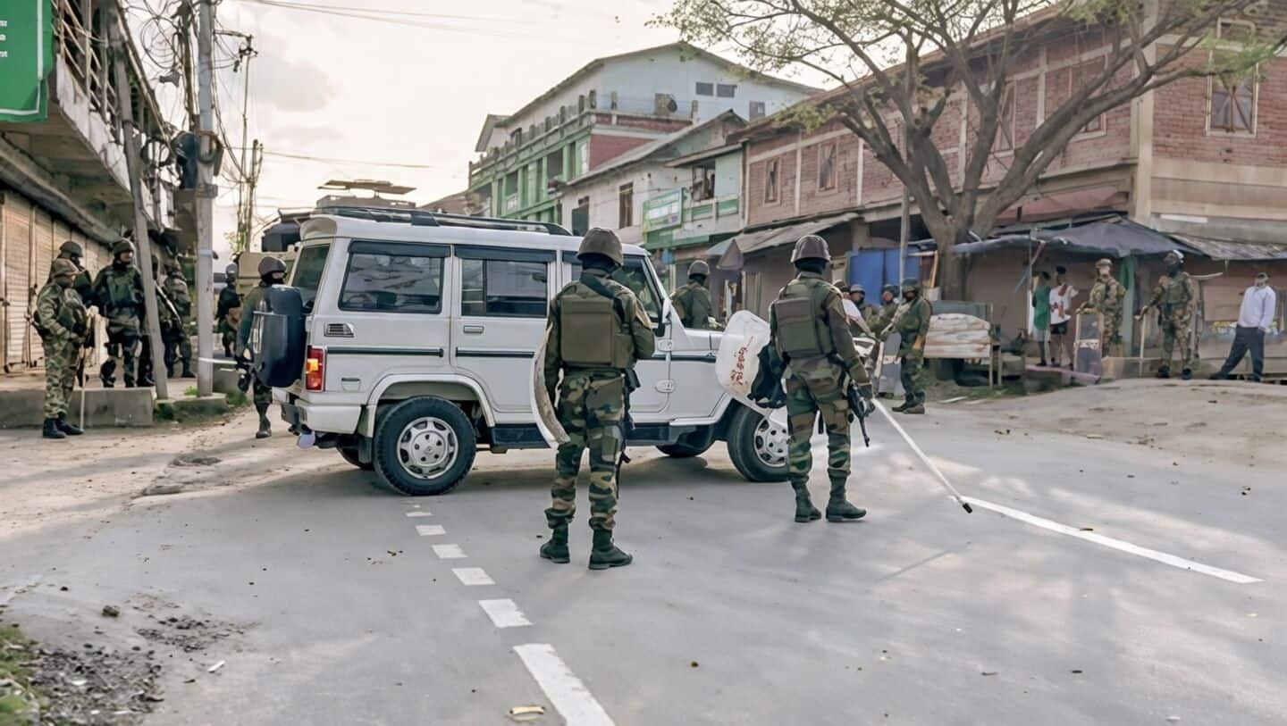 Manipur clash near Hongbei kills 4, including Major Sochipem Phungshok