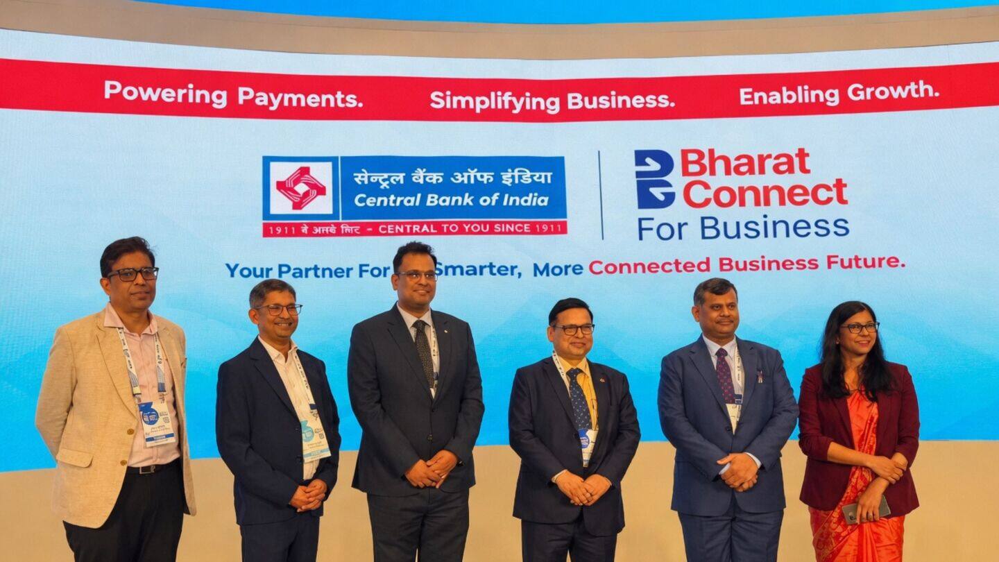 Central Bank of India launches Bharat Connect for Business platform