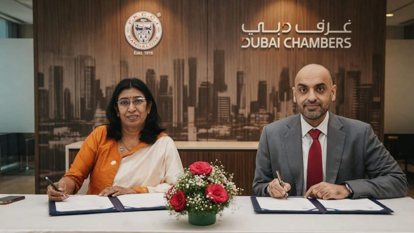 Dubai Chambers signs 2 Bengaluru MOUs to advance agentic AI