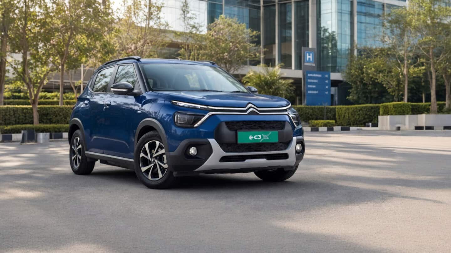 Citroen launches e-C3X in India at ₹10.25L, BaaS ₹6.89L upfront