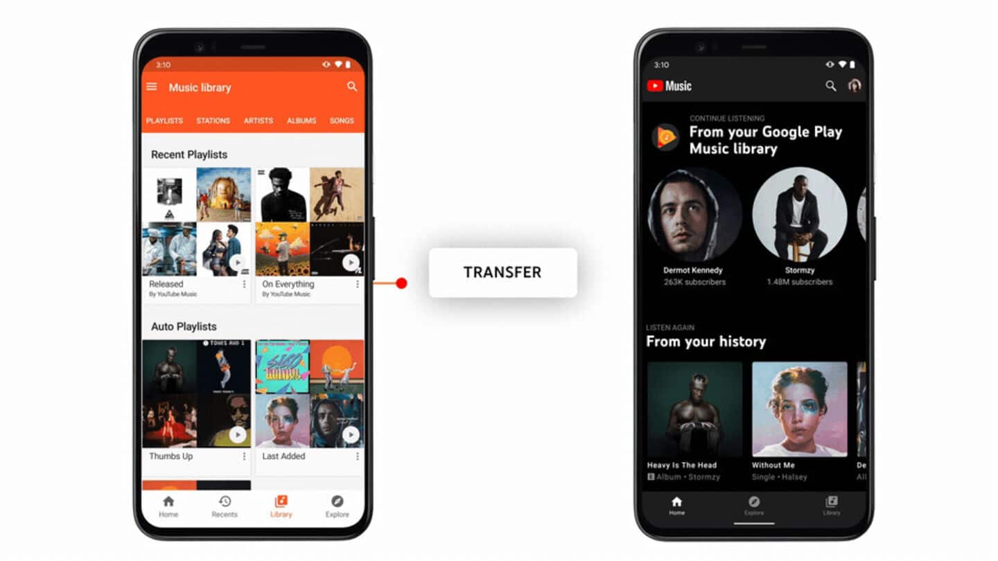 YouTube Music enhances shuffle and rewind buttons