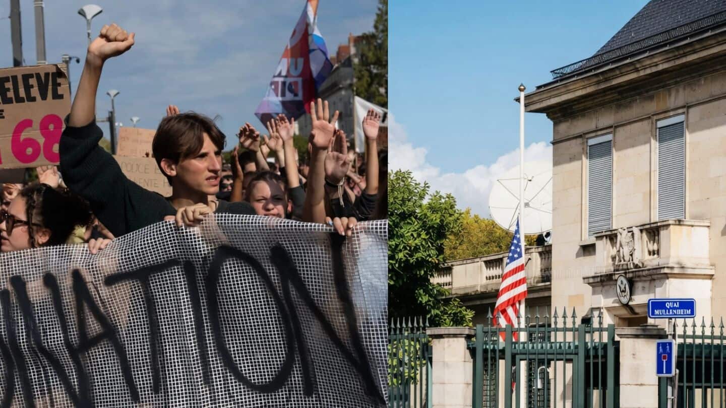 US embassy warns Americans of Tuesday student protests in France