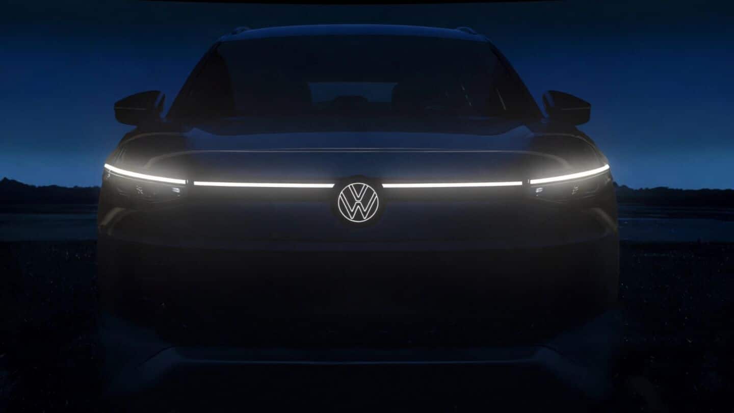Volkswagen Tayron SUV variant arrives in India on July 10