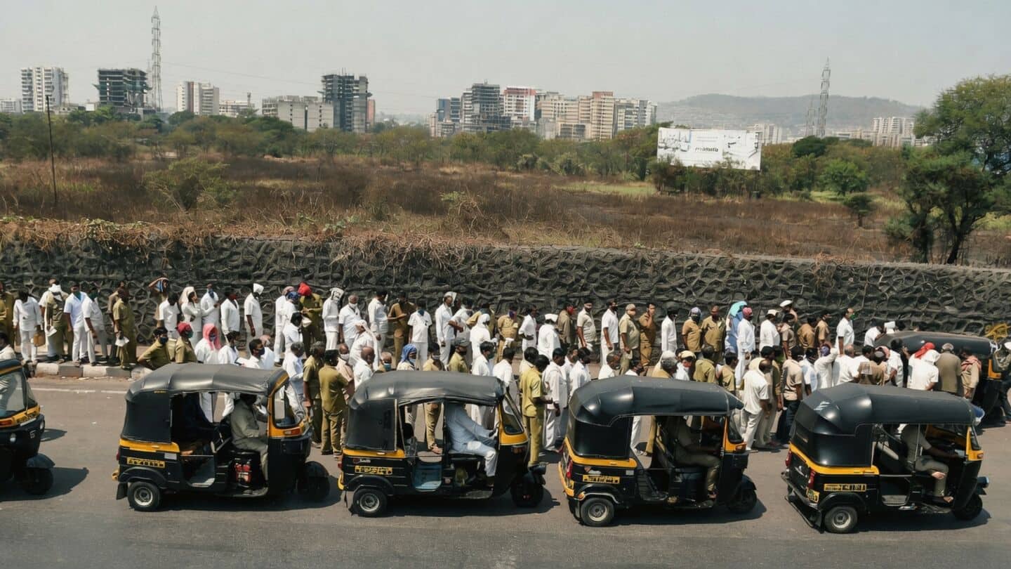 Maharashtra requires Mumbai auto and taxi drivers to learn Marathi