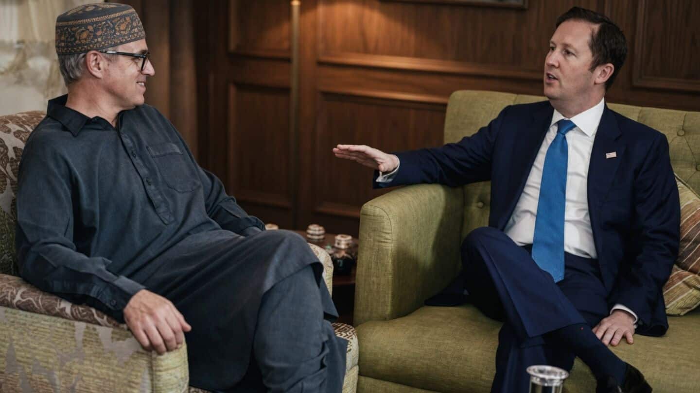 US ambassador Gor praises J&K security, hints travel advisory review