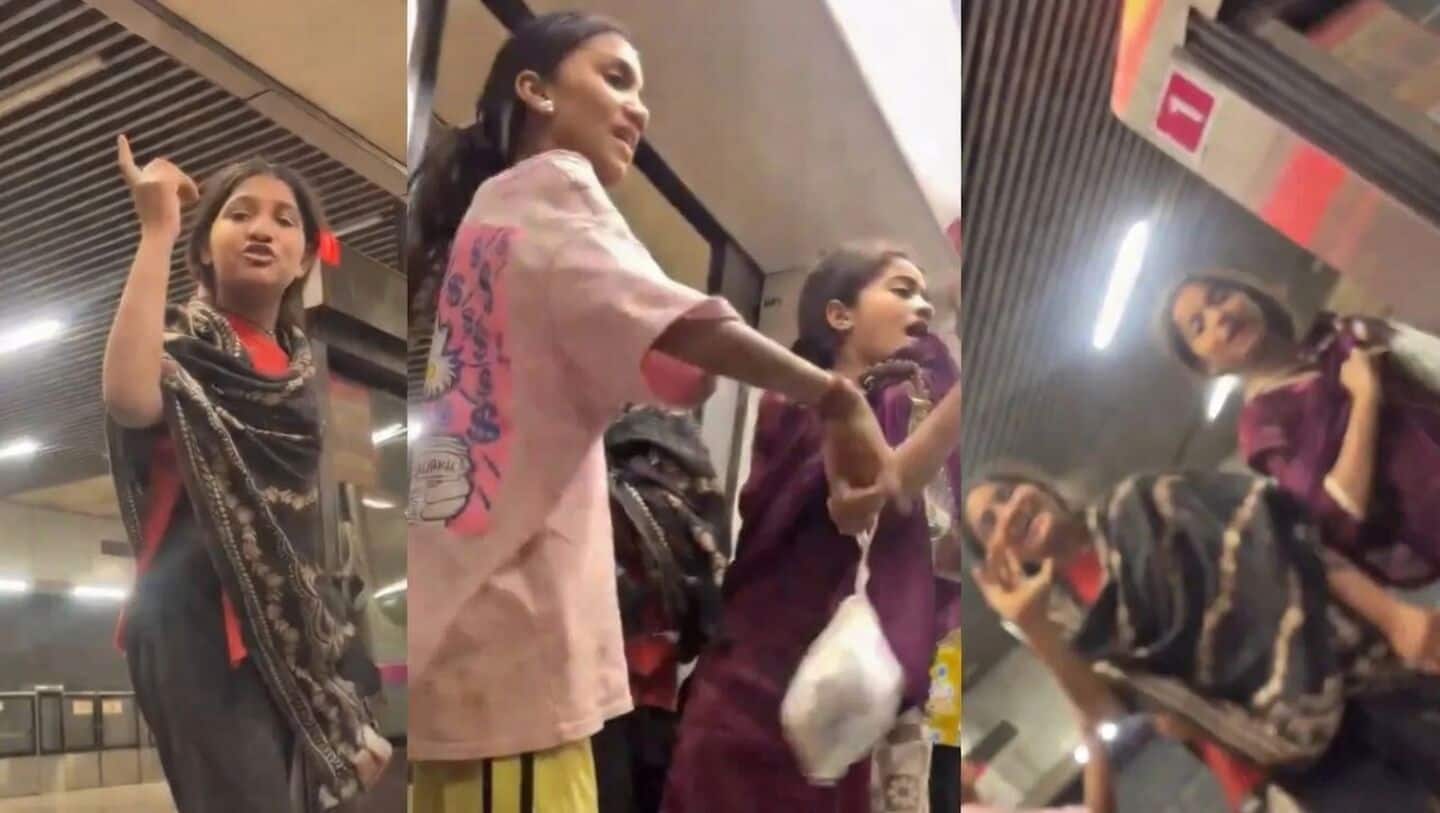 Video of women fighting in Delhi Metro's women's coach goes viral