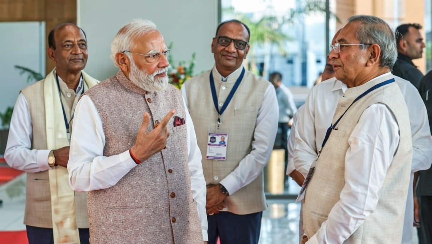 Narendra Modi in Gujarat urges weddings and vacations in India