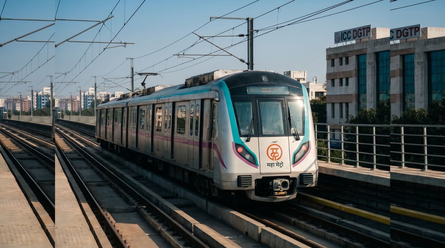 Viral Pune Metro video reveals leak from AC drain pipe