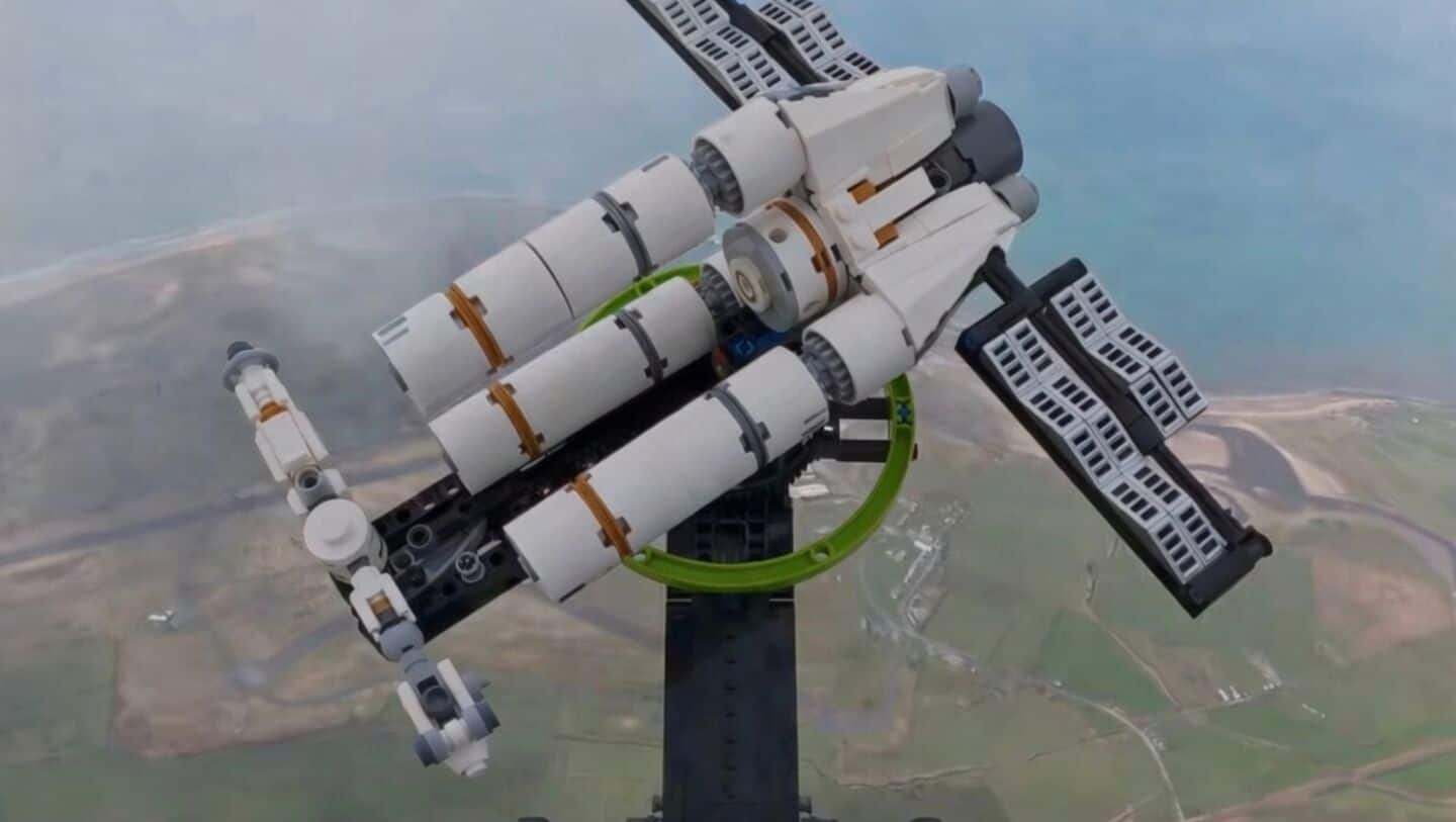 Sent in Space breaks Guinness record with Lego set launch