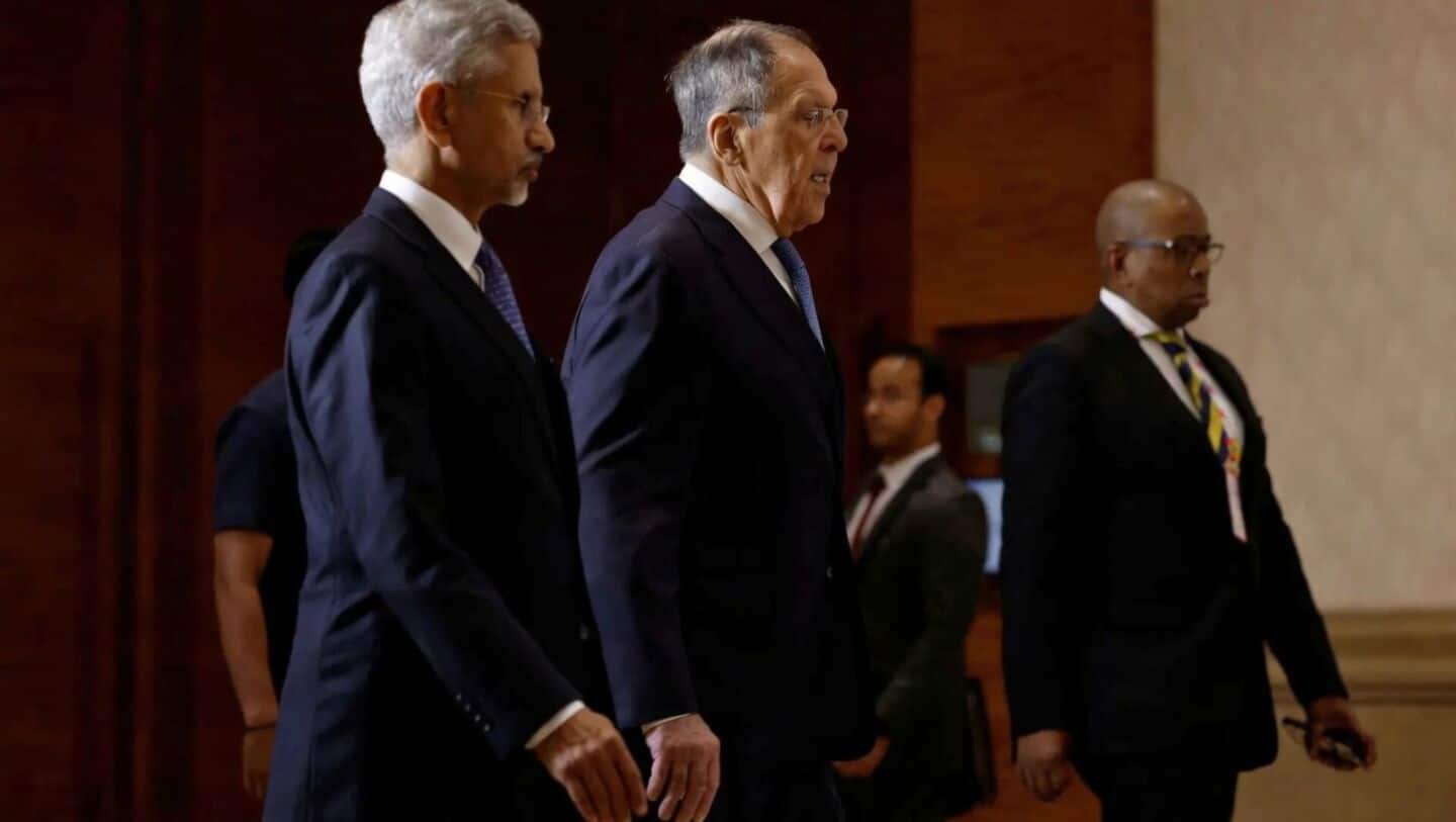 Sergey Lavrov meets Narendra Modi in New Delhi, talks diplomacy