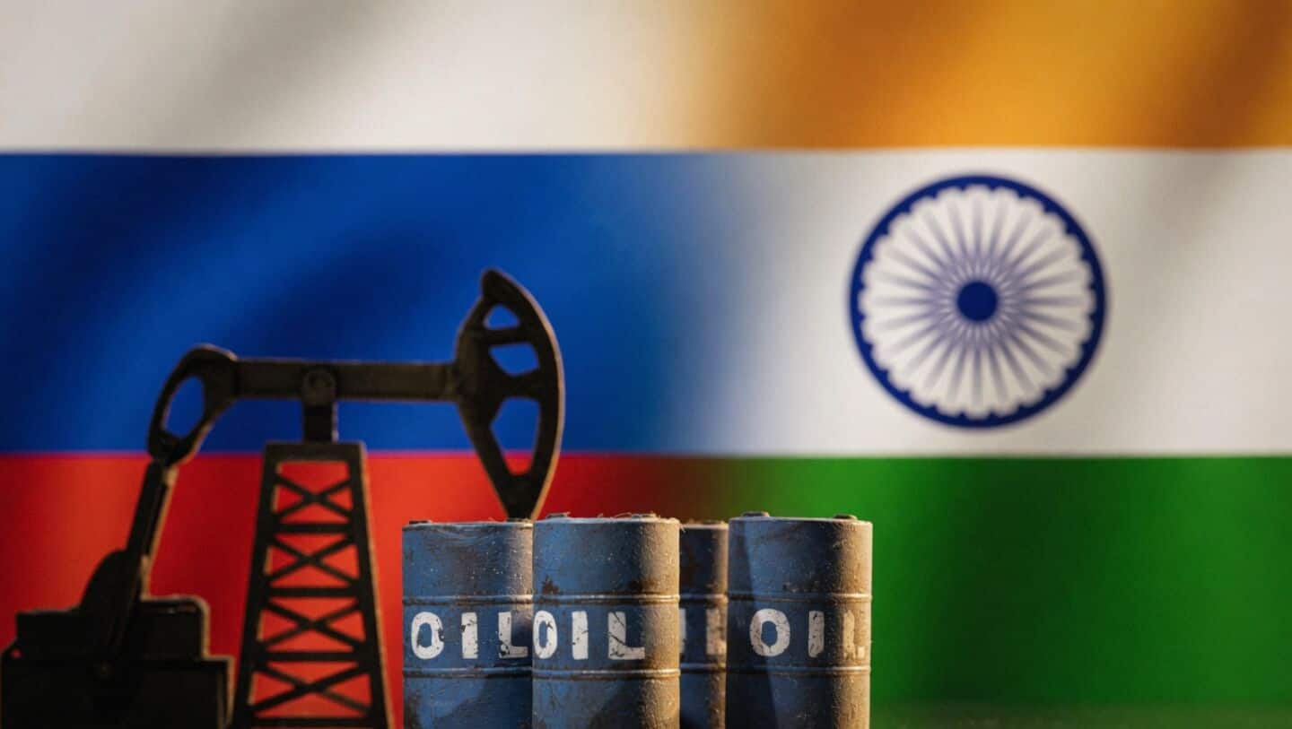 India buys nearly 38% of its April oil from Russia