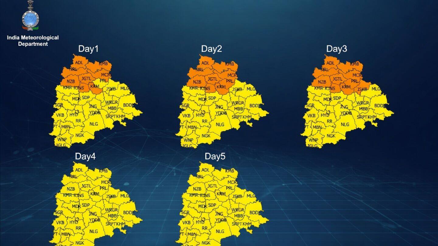 Vemanpally hits 43°C as Telangana heat persists, IMD-Hyderabad warns