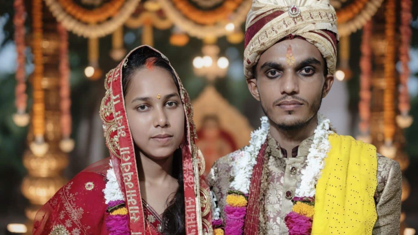 Prayagraj's Nandani Pandey marries Shashwat Gupta, father performs symbolic rites