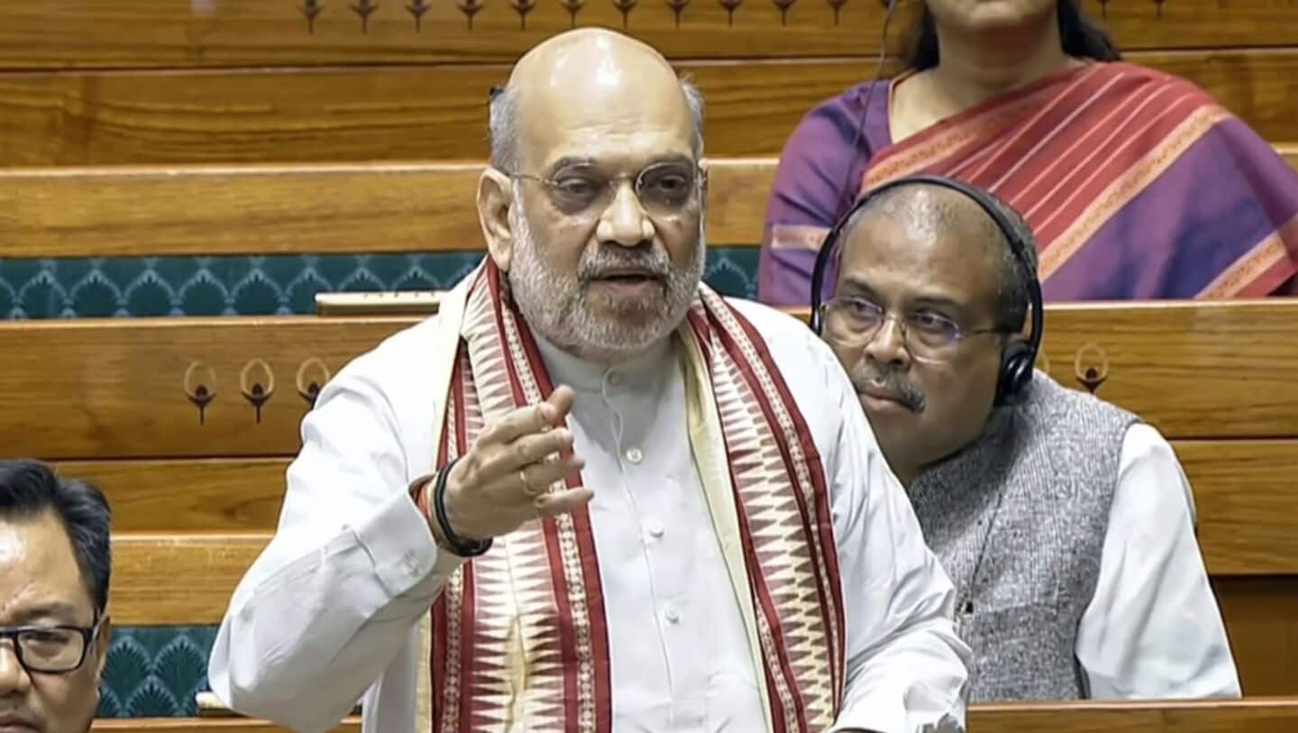 Amit Shah: Talks with last CPI (Maoist) central committee member