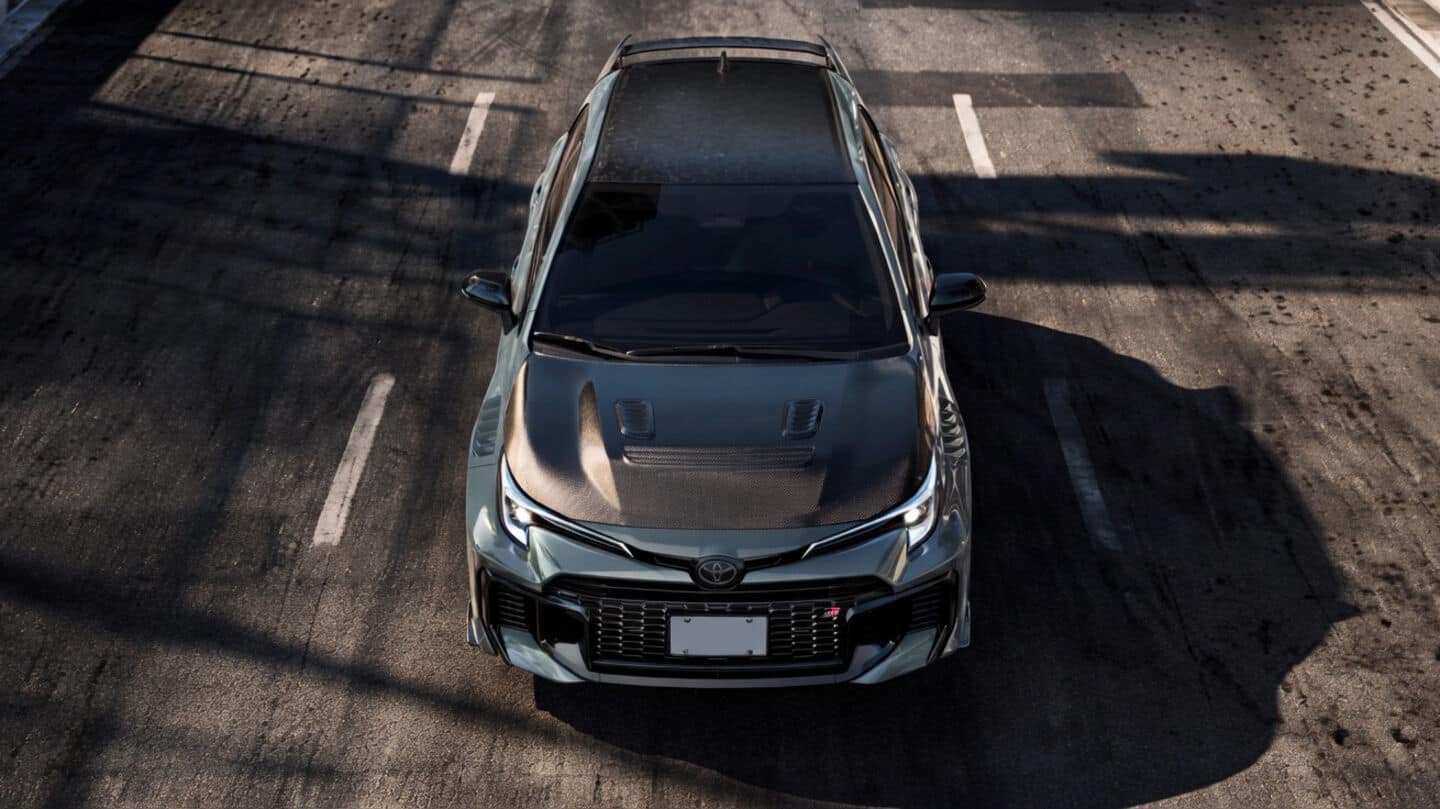 Toyota's 2-seat Corolla GRMN tuned at Nurburgring comes with manual
