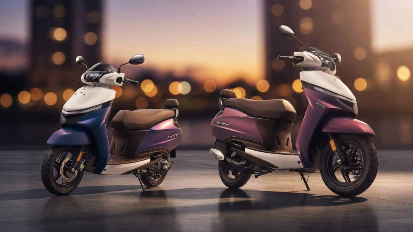 TVS launches 110-cc Jupiter Dual-Tone Spectral at ₹89,825