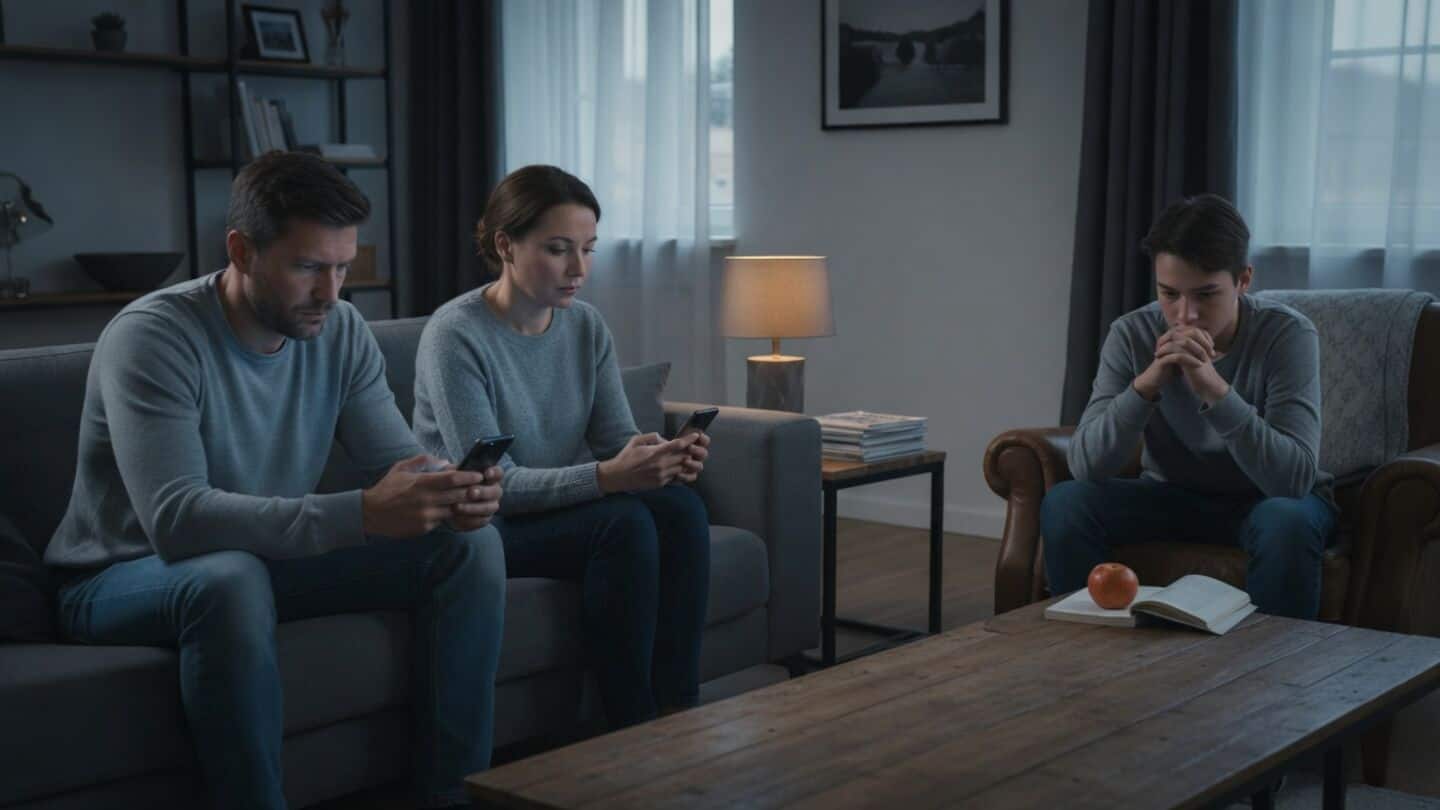 Survey shows parents' phone use linked to teen emotional distance