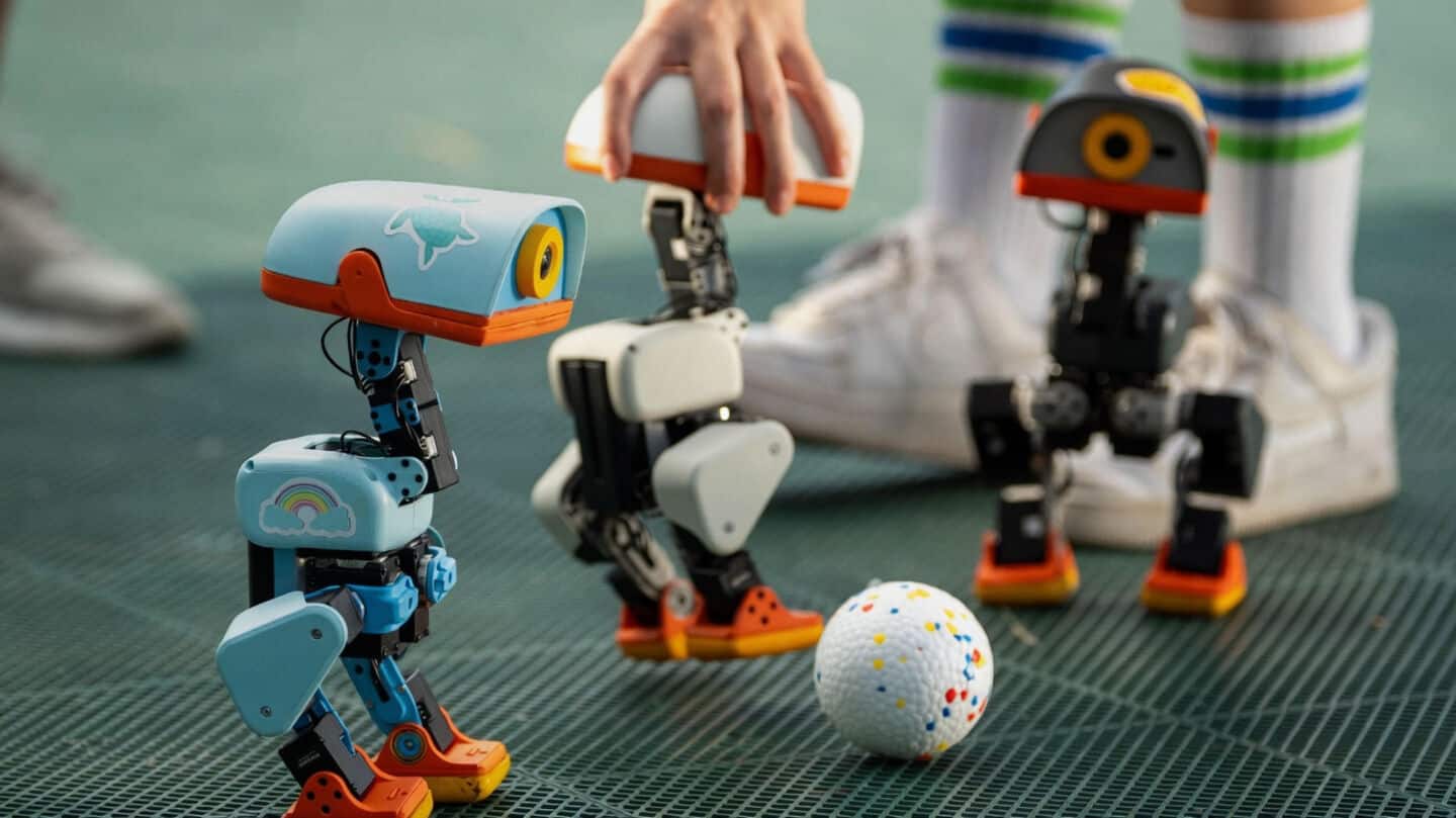 Pollen Robotics's Microduck on roller skates available for preorder $399