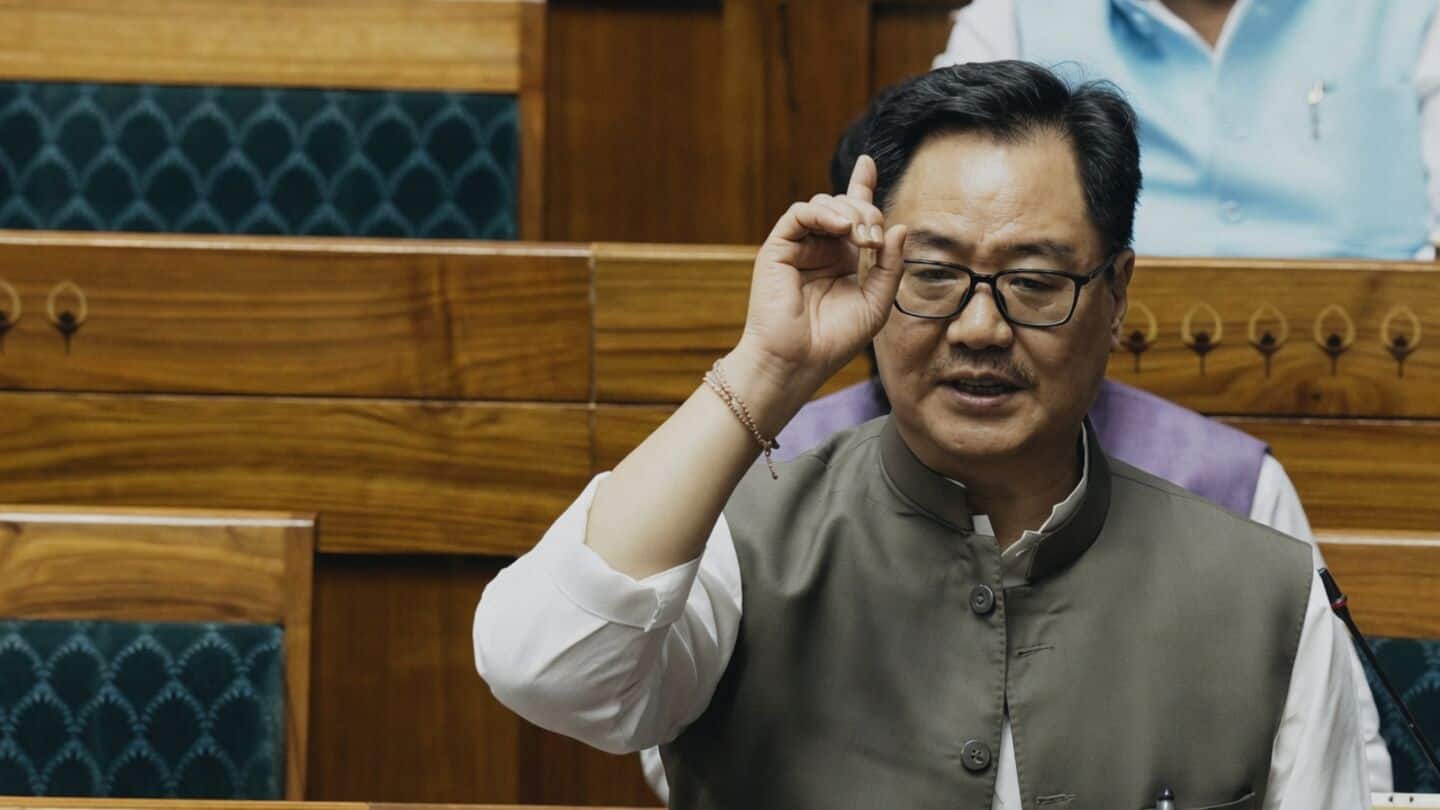 Kiren Rijiju announces Ladakh will soon get Article 371 provisions