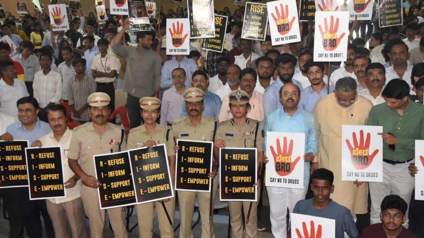 NCB, state UT forces launch yearlong India anti-drug campaign