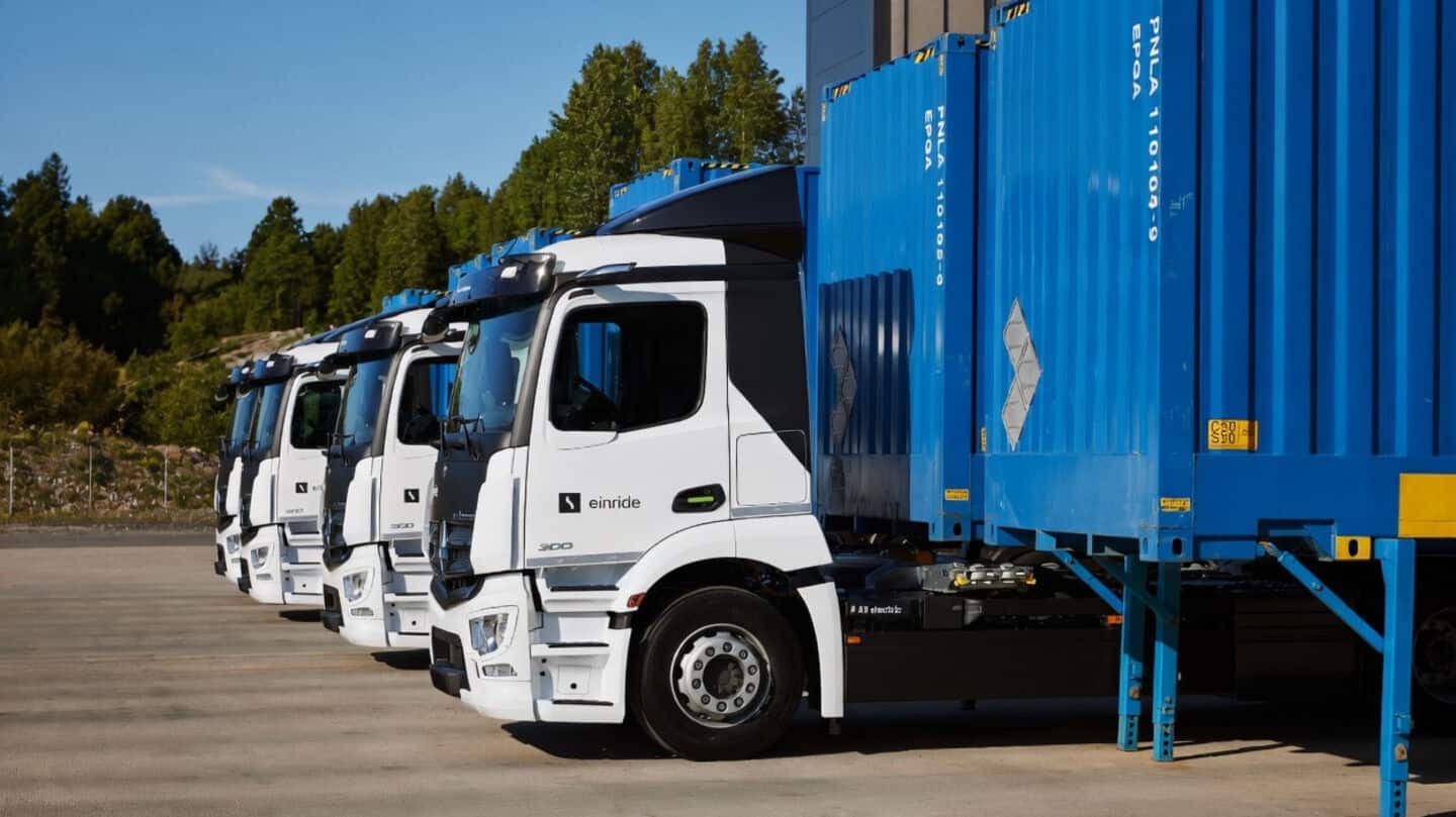 Einride to provide Amazon's Relay 75 electric trucks and chargers