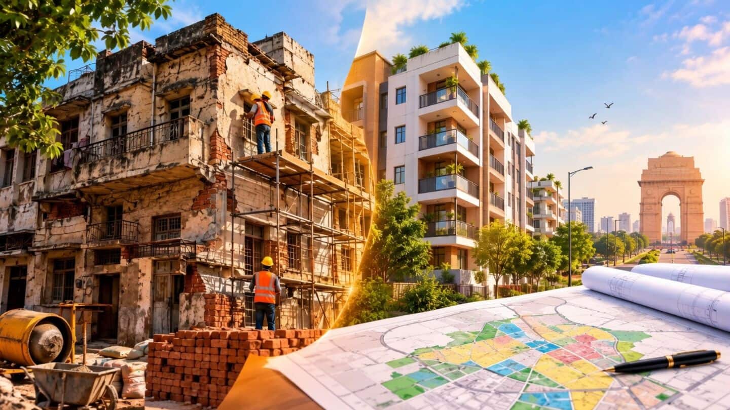 Delhi Master Plan proposes higher FAR after deadly building collapse