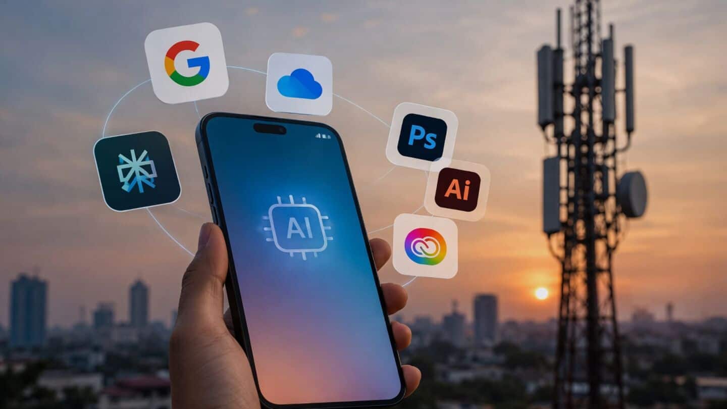 Reliance Jio and Bharti Airtel add AI tools to plans