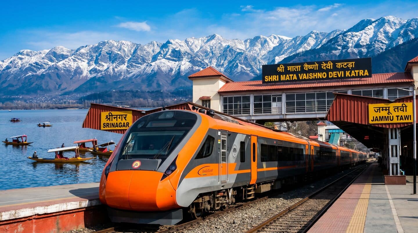 Indian Railways launches Jammu Tawi-Srinagar Vande Bharat May 2