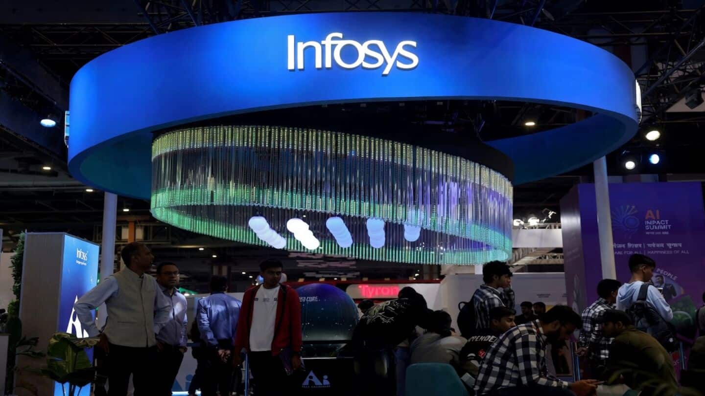 Infosys shares drop nearly 3% despite CFO's upbeat AI outlook